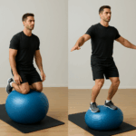 Gymnastikball Balance