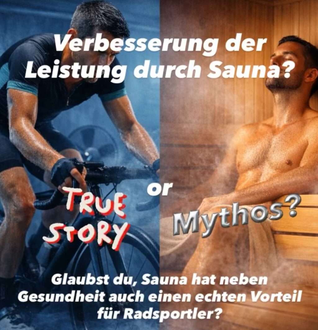 Sauna für Radsportler